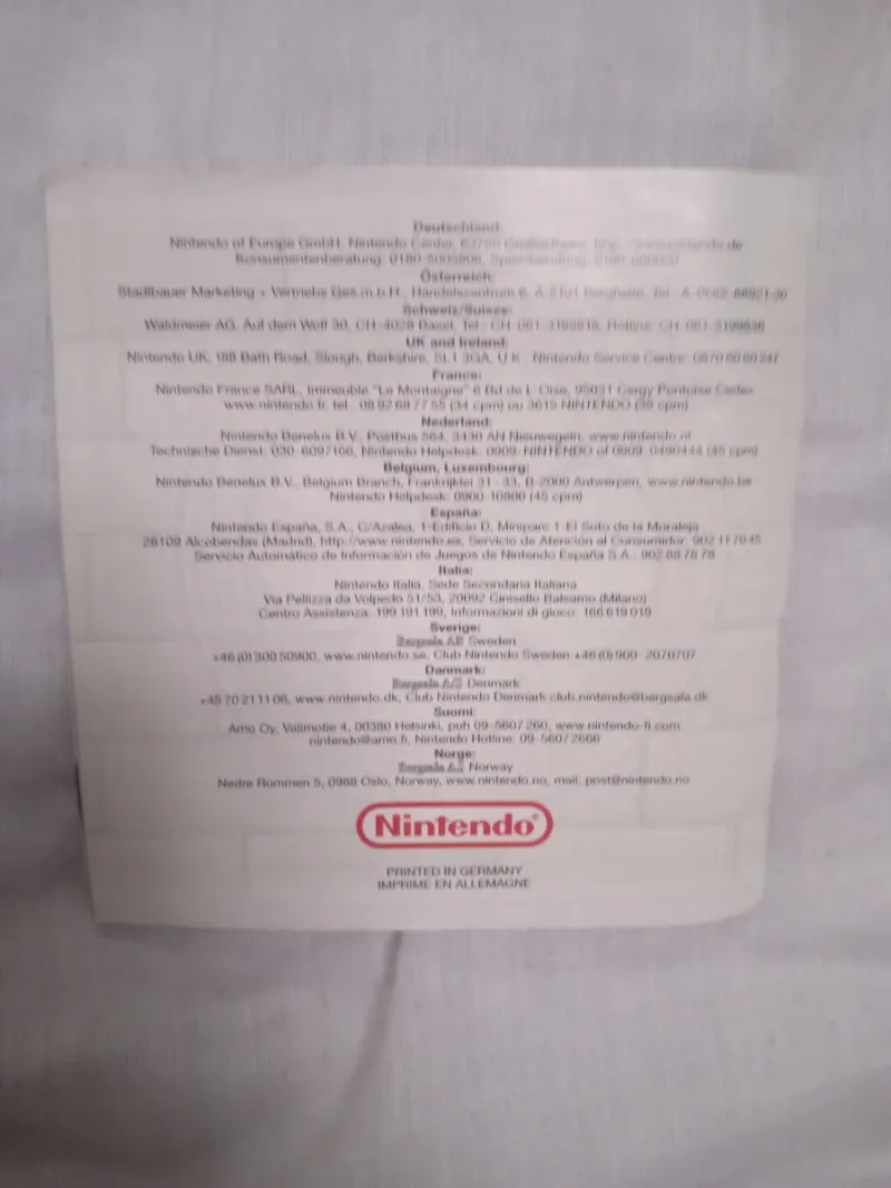 INSTRUCCIONES THE LEGEND OF ZELDA THE MINISH CAP afbeelding 3