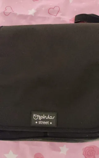 Bolso Carrito Bebé Pirulos Street Negra