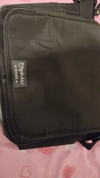 Bolso Carrito Bebé Pirulos Street Negra