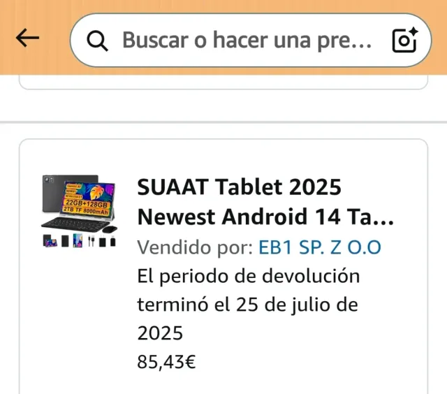 Tablet SUAAT S10 Azul