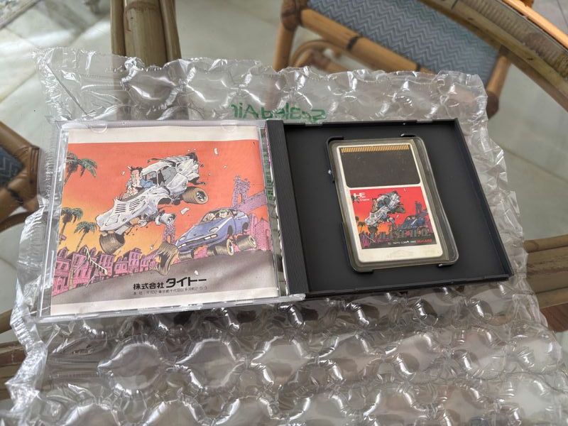 Taito Chase H.Q PC Engine Japones Completo afbeelding 4