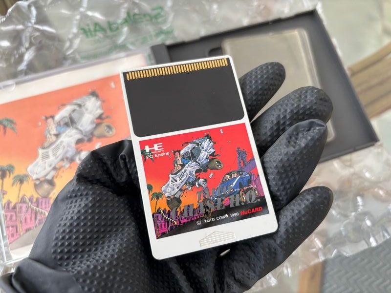 Taito Chase H.Q PC Engine Japones Completo afbeelding 7
