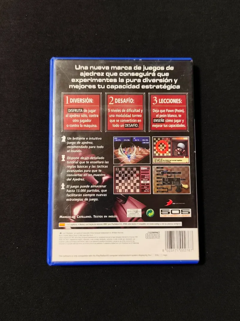 Master Chess. PlayStation 2. afbeelding 2