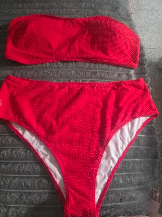 Bikini Talla Grande 3XL Rojo Nuevo