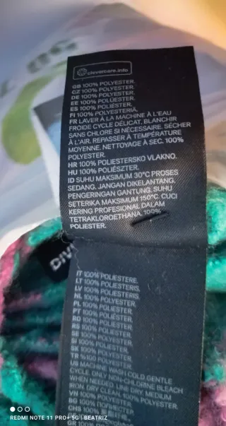 Bufanda grande invierno morado y verde