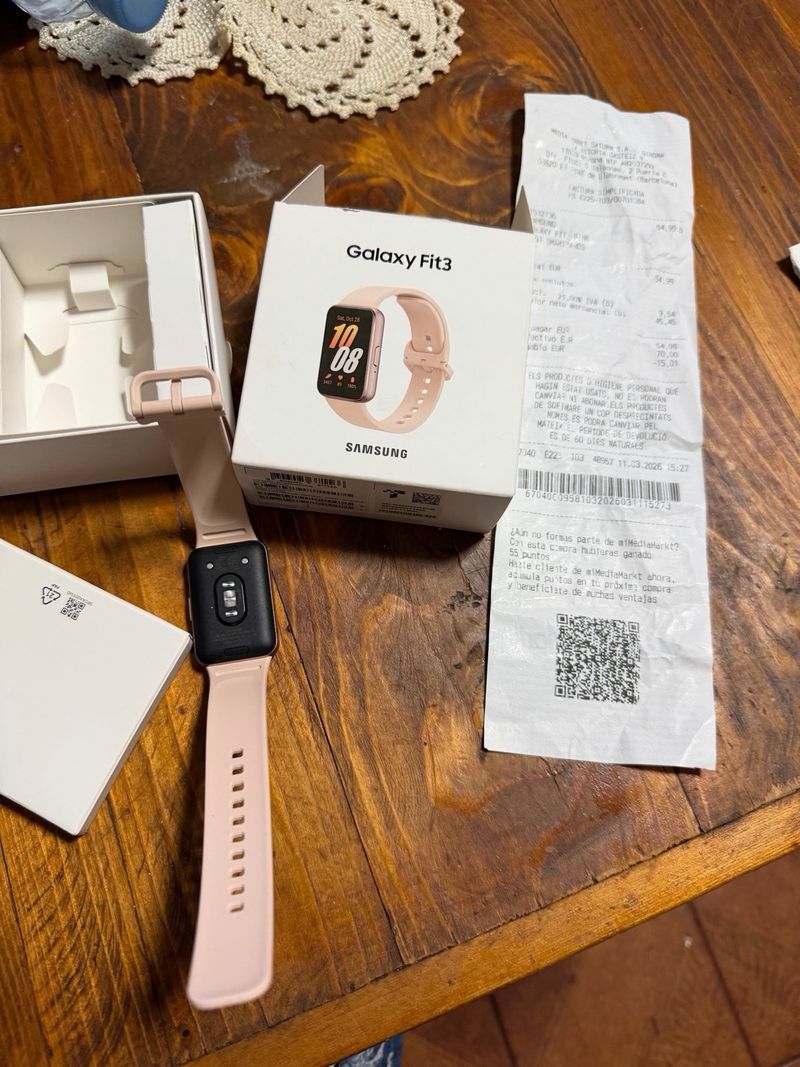 Samsung Galaxy Fit3 - Smartwatch Rosa l afbeelding 5