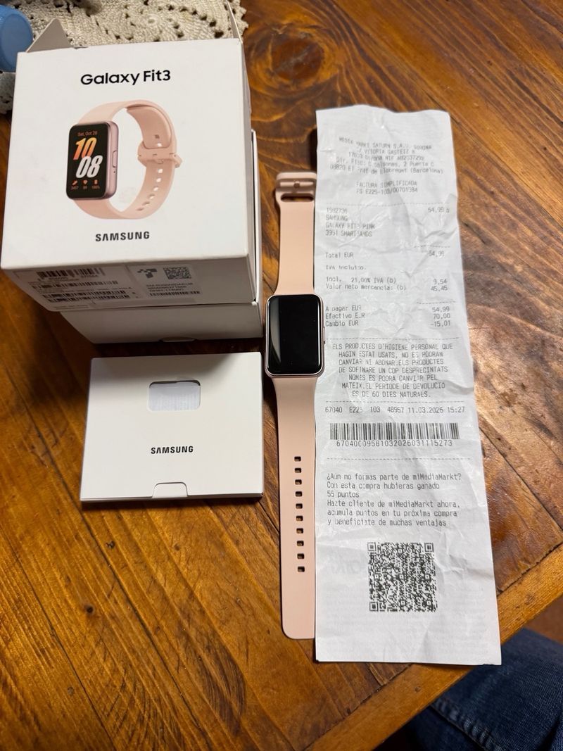 Samsung Galaxy Fit3 - Smartwatch Rosa l afbeelding 3