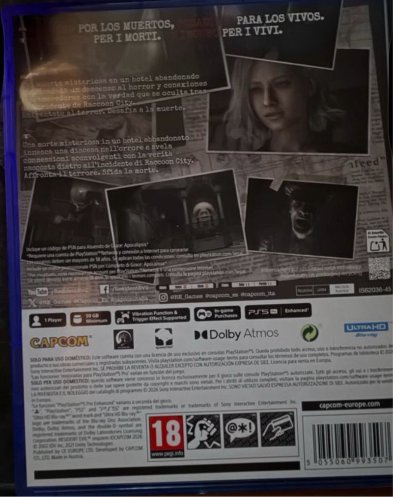 Resident Evil Requiem PS5 Juego Terror afbeelding 2