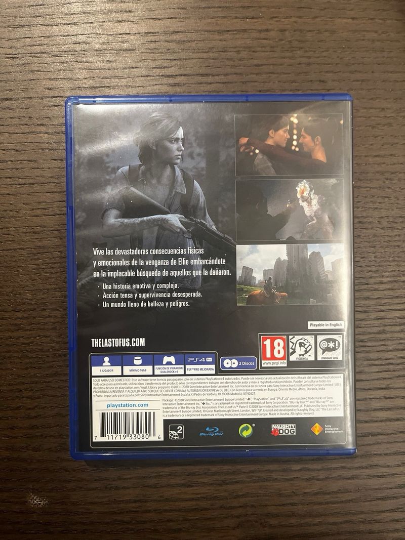 The Last of Us Parte II PS4 afbeelding 2
