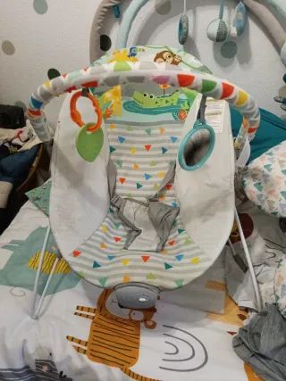 Hamaca para bebé con diseño de animales