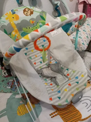 Hamaca para bebé con diseño de animales