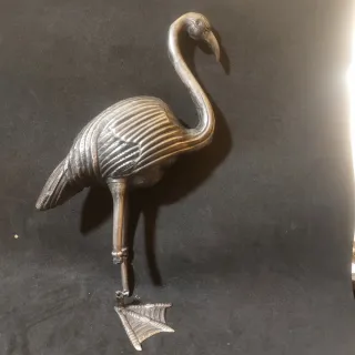 Figura Flamenco plata de ley antiguo 162g