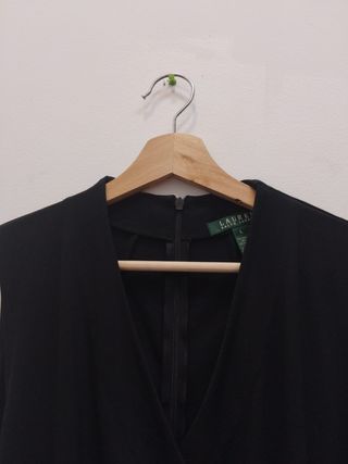 Vestido Ralph Lauren Negro Talla L