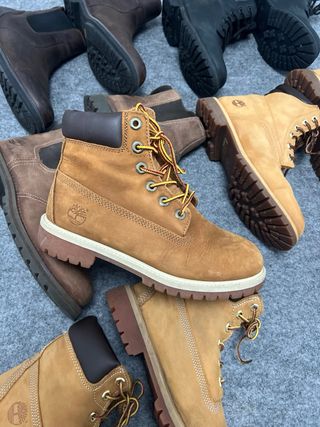Lote 6 Botas Timberland Marrón y Negro
