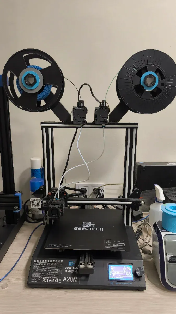 Impresora 3D Geeetech A20M 2 colores