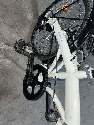 Bicicleta Plegable Wayscral Blanca