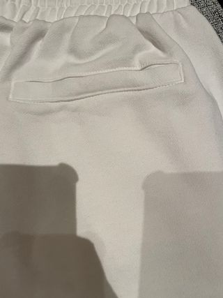 Pantalón corto blanco hombre