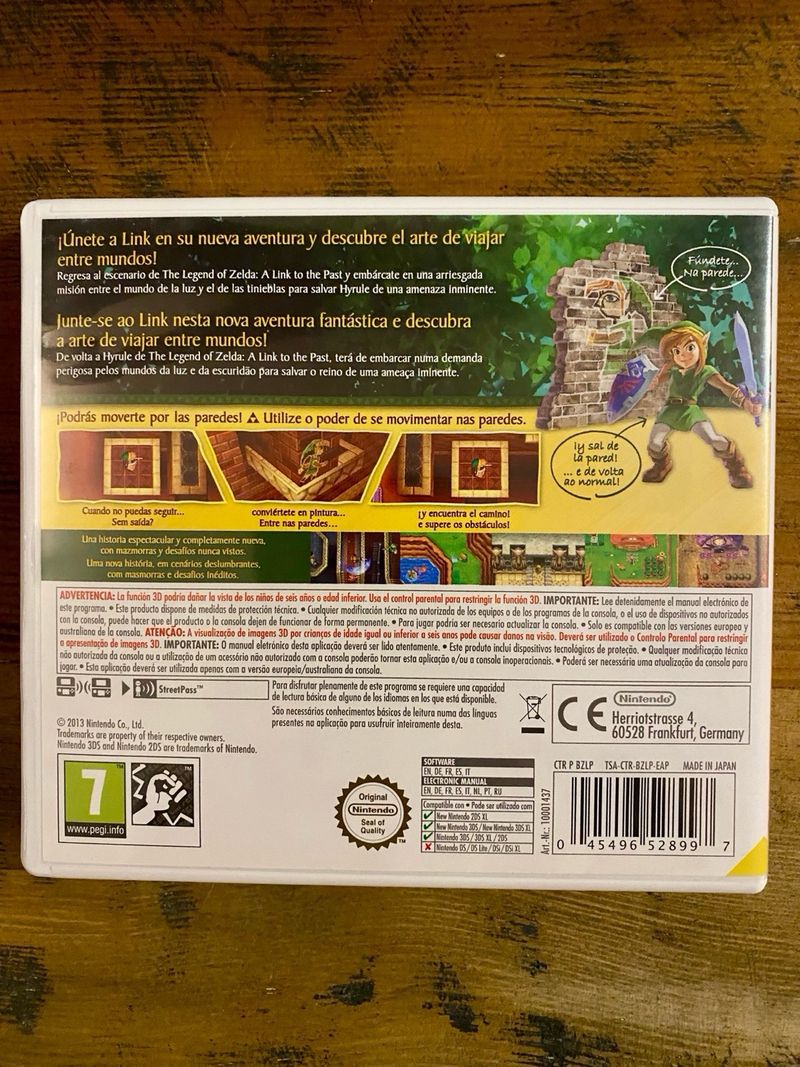 Zelda A Link Between Worlds 3DS afbeelding 2