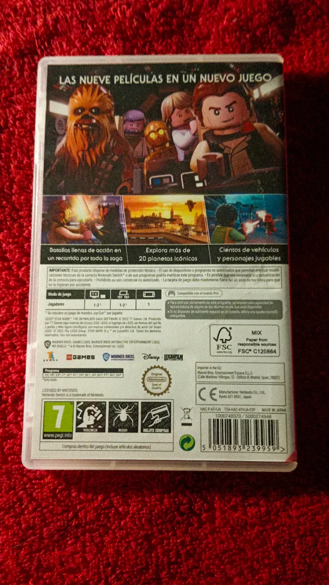LEGO Star Wars: La Saga Skywalker Nintendo Switch afbeelding 2