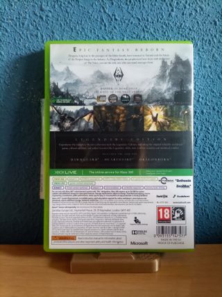 Skyrim Legendary Edition Xbox 360 (Inglés)