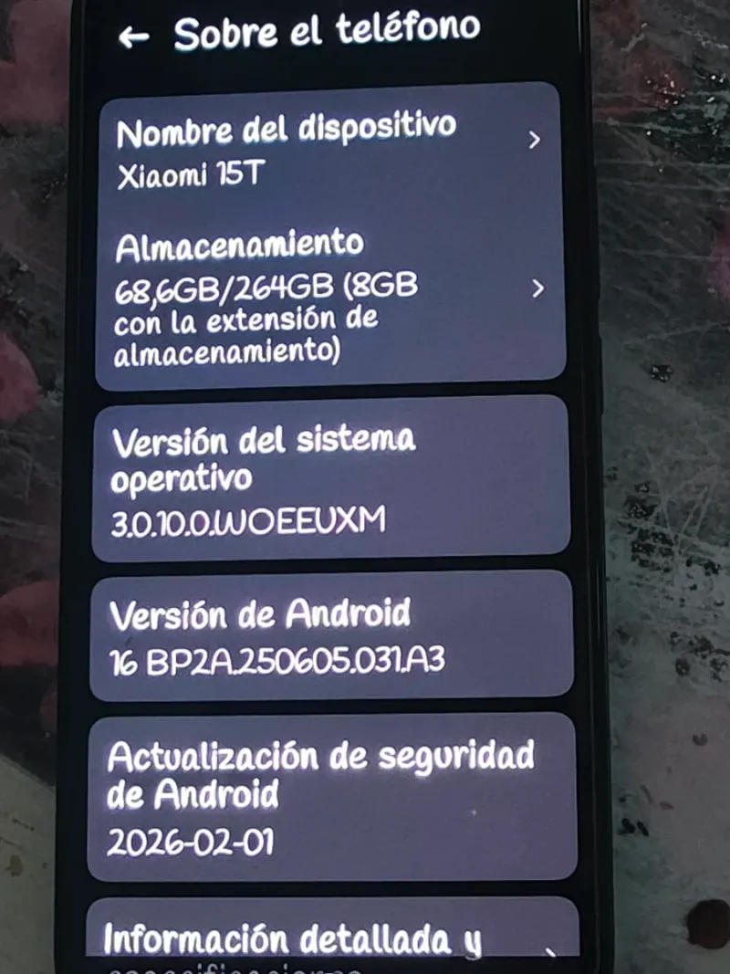 Xiaomi 15T 256GB 12GB RAM Negro afbeelding 5