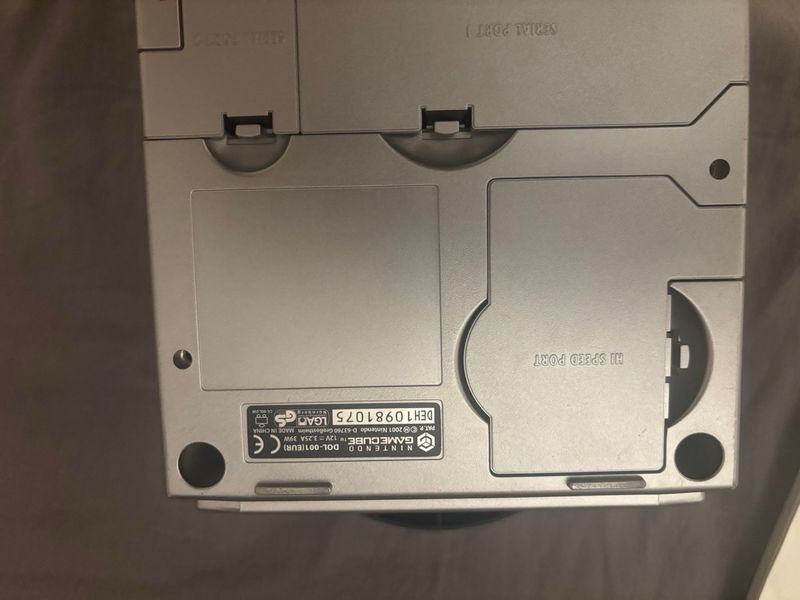 Nintendo GameCube Plata + Manual afbeelding 2