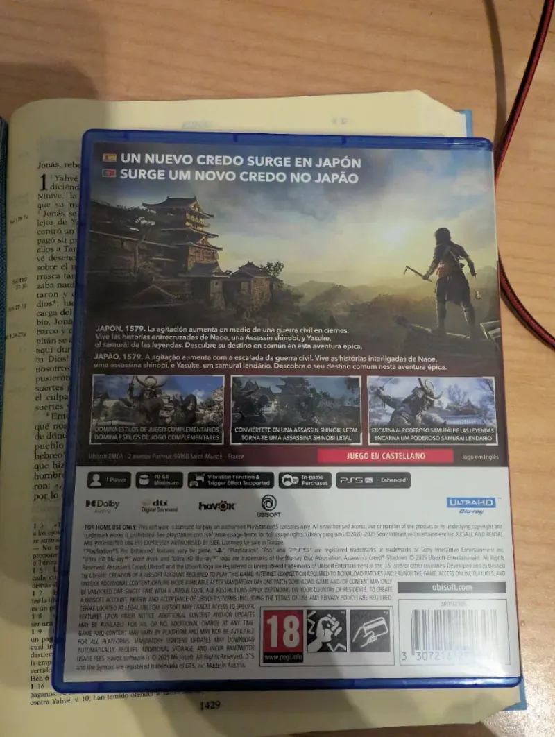 Assassin's Creed Shadows PS5 afbeelding 3
