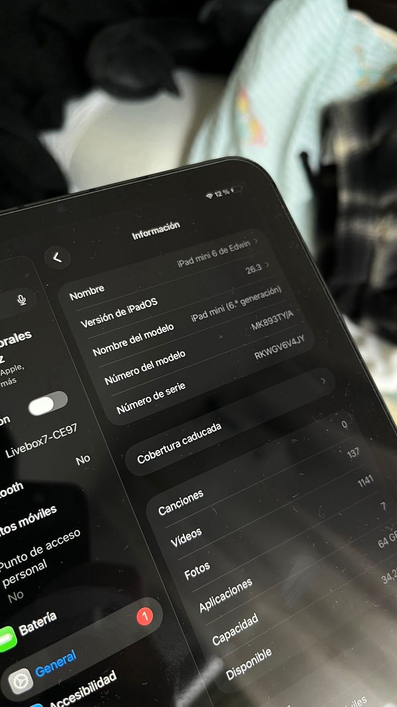 iPad mini 6 Space Gray afbeelding 2