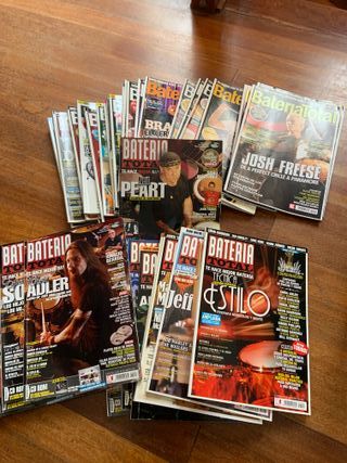Colección revistas Batería Total + CDs