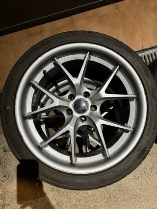 Llanta 19" 5x112 + Neumáticos al 70% (VAG/Mercedes