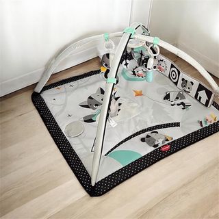 Gimnasio bebé con juguetes / alfombra actividades