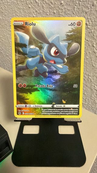 Carta Pokémon Riolu Básico PS60