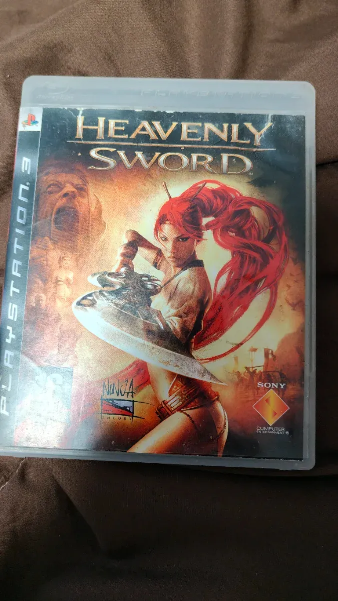 Caja + Carátula Heavenly Sword PS3