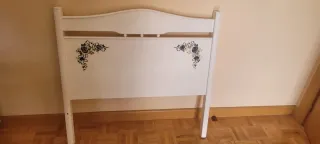 Cabeceros Cama 90cm Blancos 2x30€