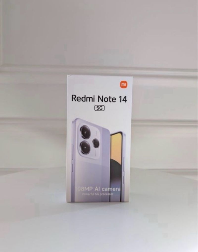 Xiaomi Redmi Note 14 5G 256 GB Negro (sin abrir)