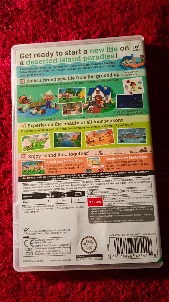 Animal Crossing: New Horizons Nintendo Switch afbeelding 2