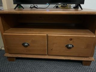 Mueble TV madera rústico