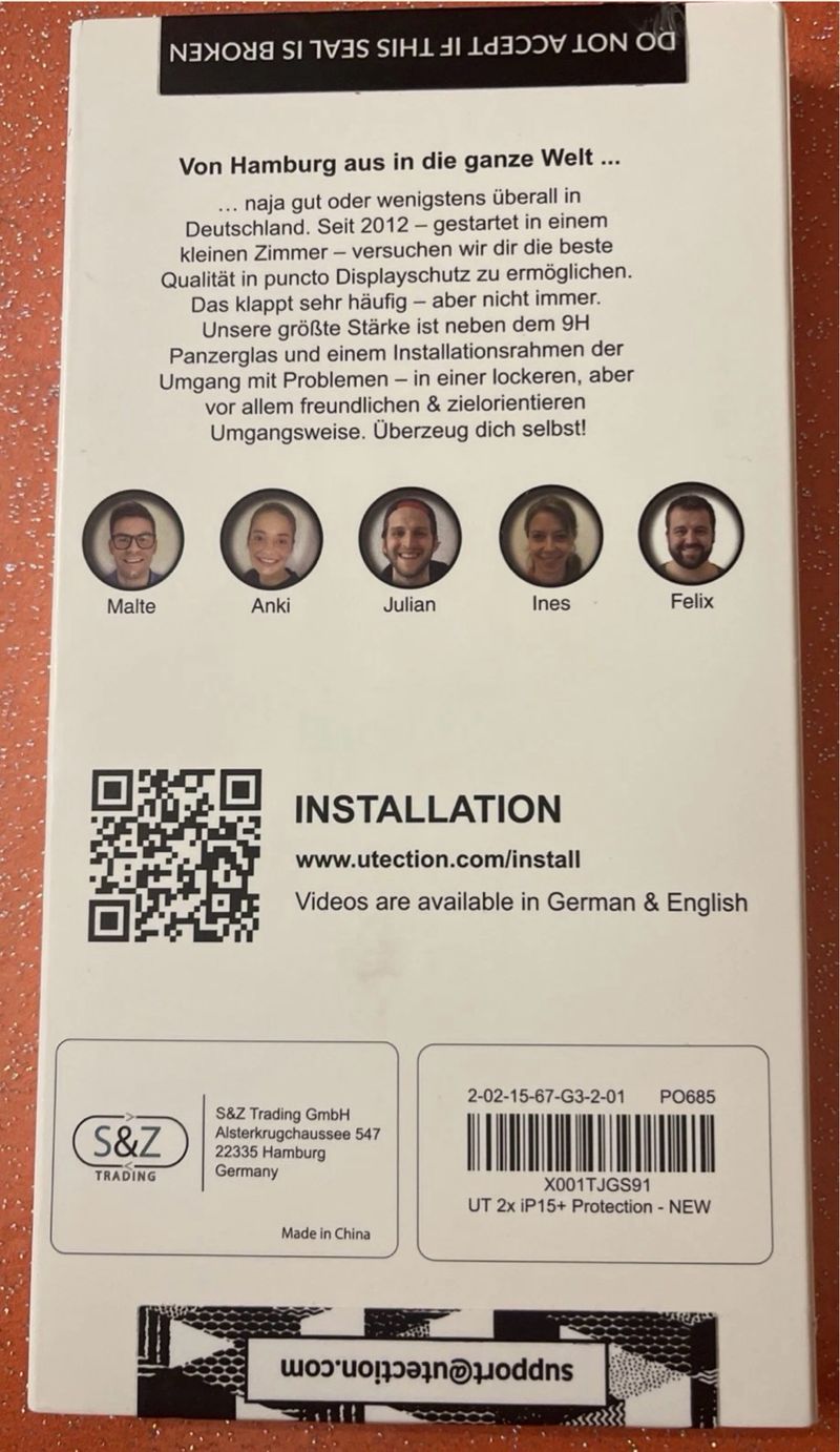 2 Protectores de Pantalla de Vidrio para iPhone 15 afbeelding 2