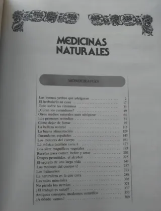 Libro de medicinas naturales