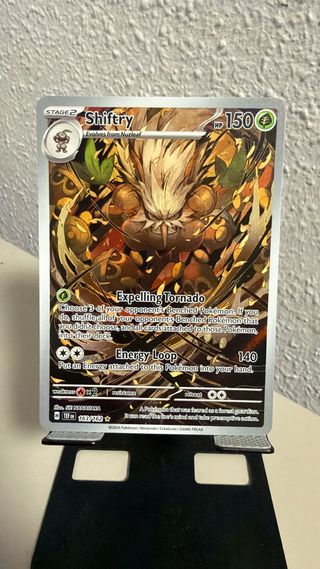 Carta Pokémon Shiftry TEF 163/162