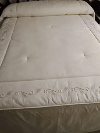 Colcha Matrimonio Beige