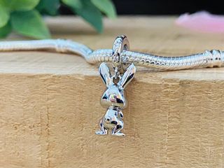 Charm Conejo Rabbit - Plata