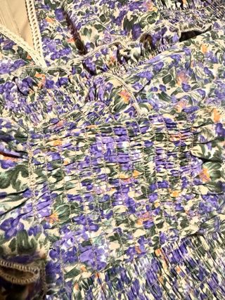 Vestido Fetiche Suances floral morado