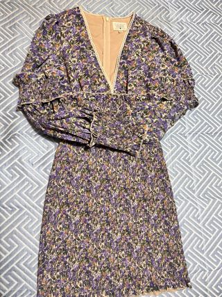 Vestido Fetiche Suances floral morado