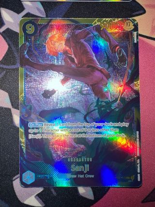 Sanji OP06-119 SR x4 Playset