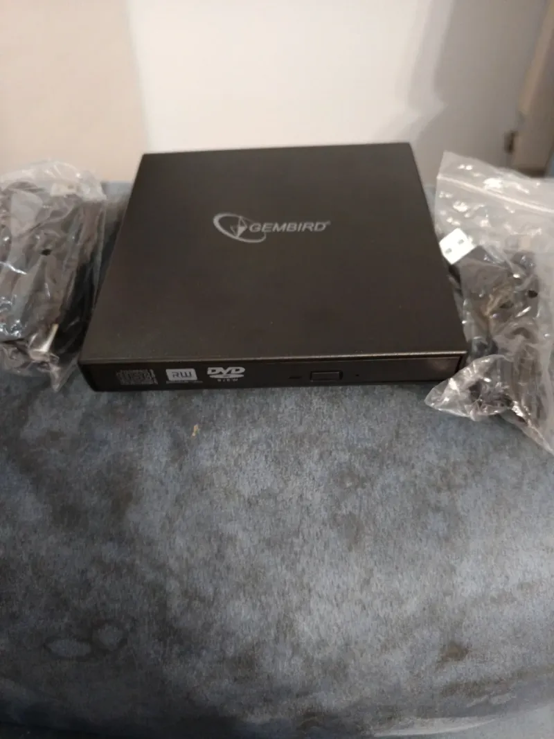 Gembird Lector/Grabador DVD Externo USB afbeelding 4