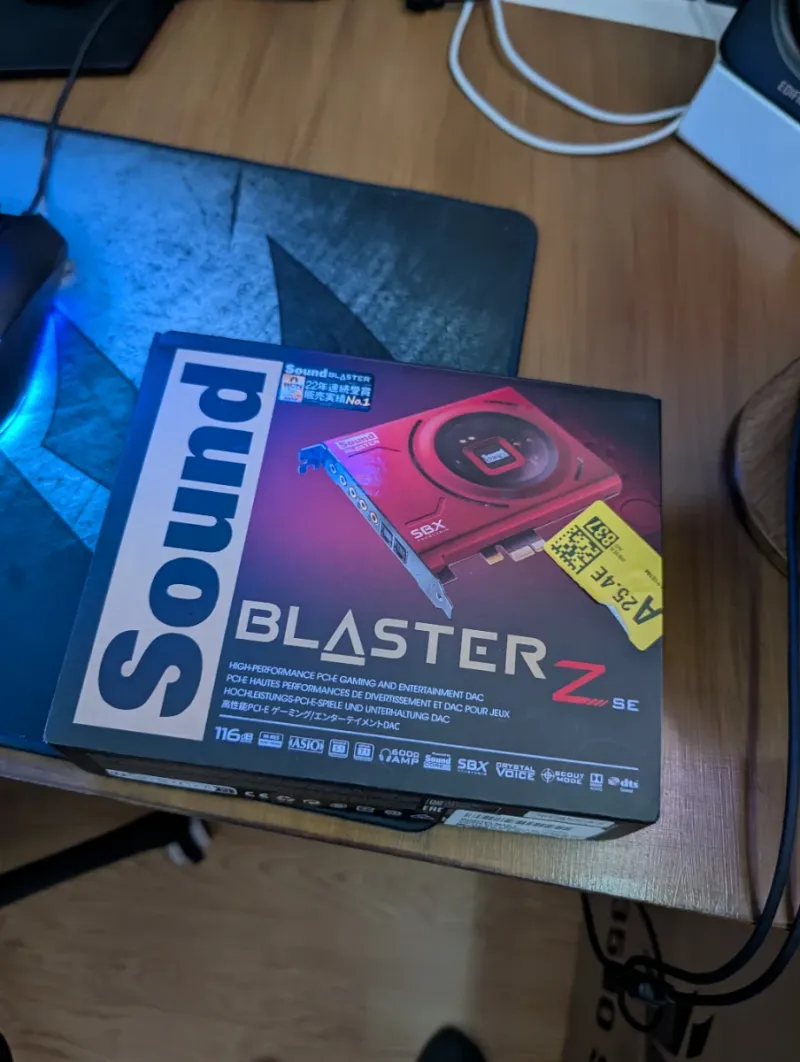 Sound Blaster Z SE Tarjeta de Sonido