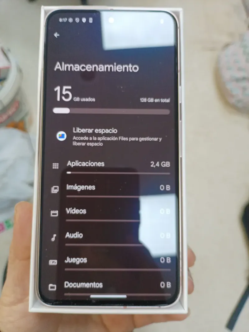 Google Pixel 8 Beige/Dorado afbeelding 6