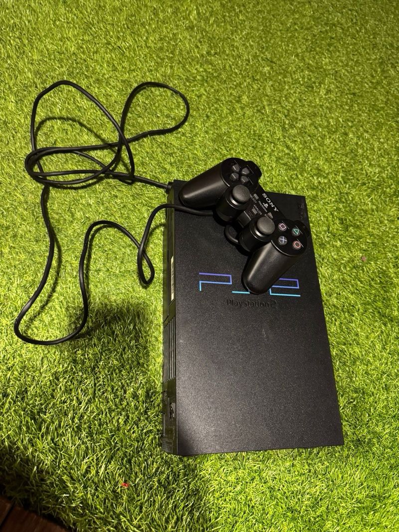 PlayStation 2 Negra con Mando afbeelding 2