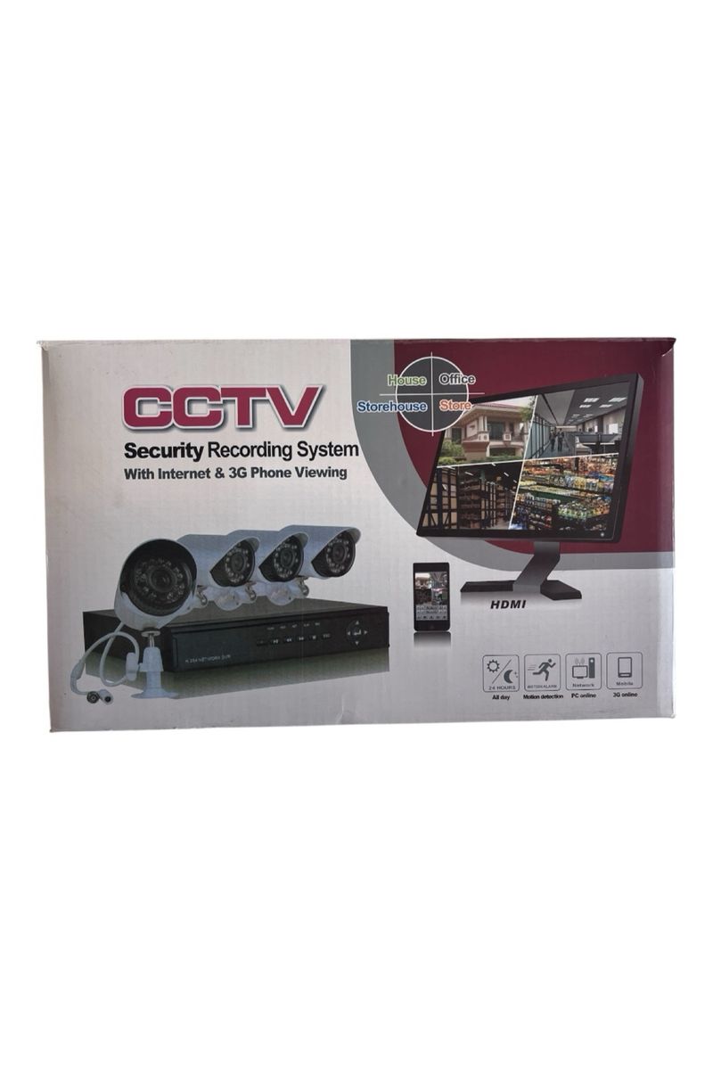 Kit de videovigilancia CCTV con Internet